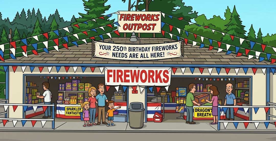 Fireworks Outpost 250th Fireworks Birthday Celebration